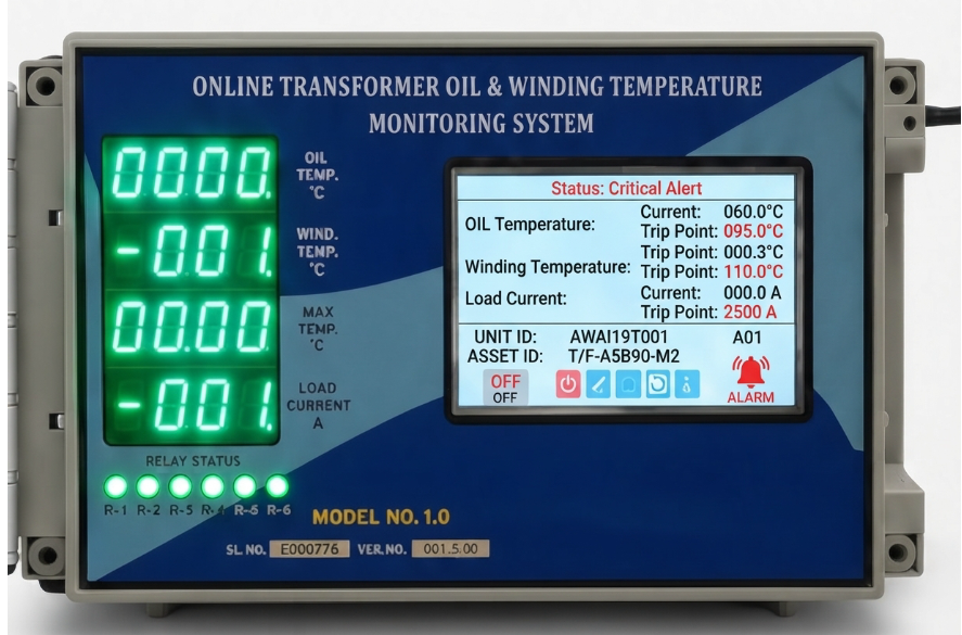 OTI / WTI Digital Meter Transformer Temperature Indicator